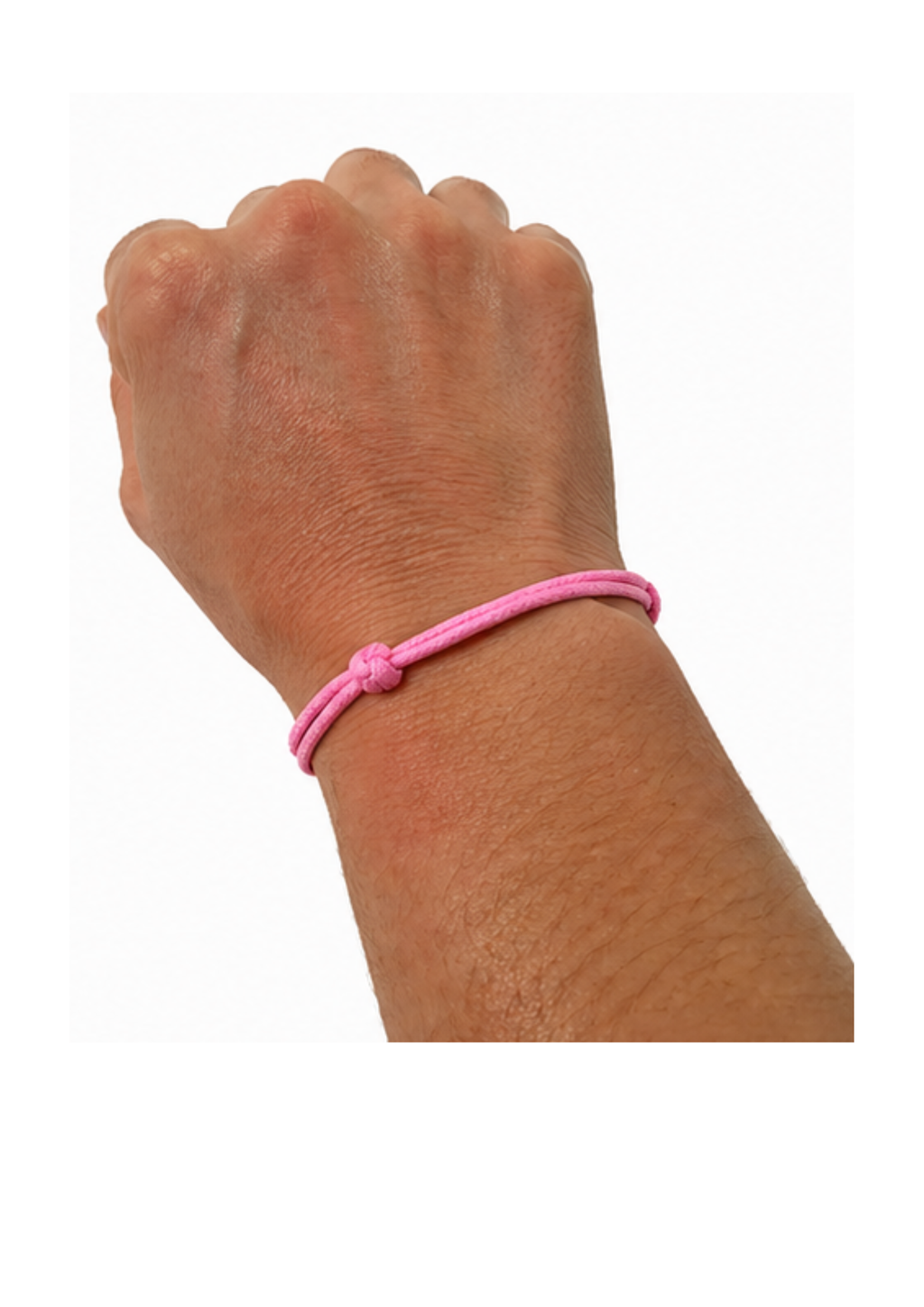 Au Aurém Gold Horseshoe Bracelet — Light Pink