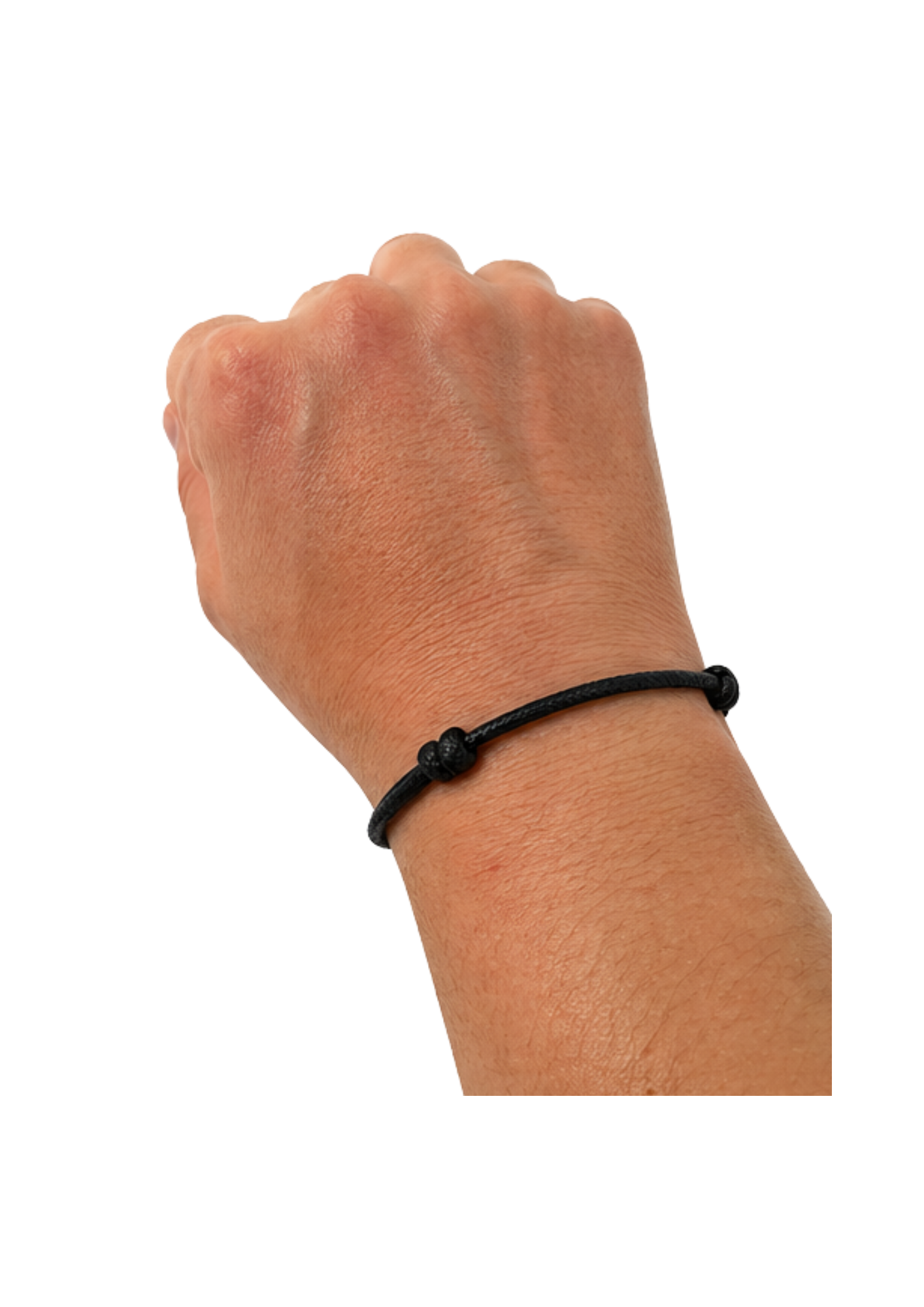 Au Aurém Gold Horseshoe Bracelet — Black