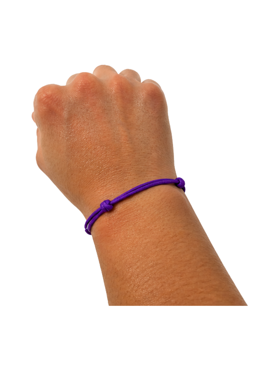 Au Aurém Gold Horseshoe Bracelet — Purple