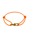 Au Aurém Gold Horseshoe Bracelet — Orange